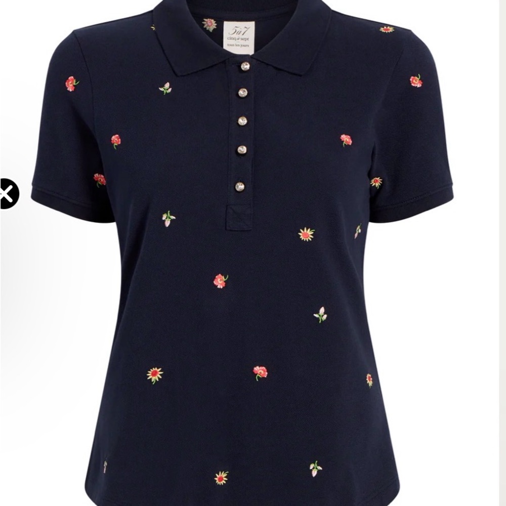 Cinq à Sept Diana Polo Top